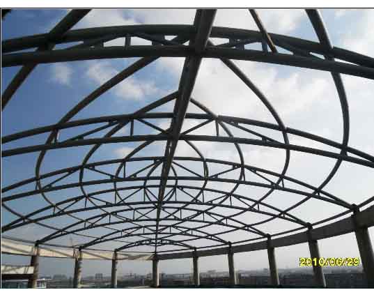 那曲中煤朔州宾馆管桁架工程